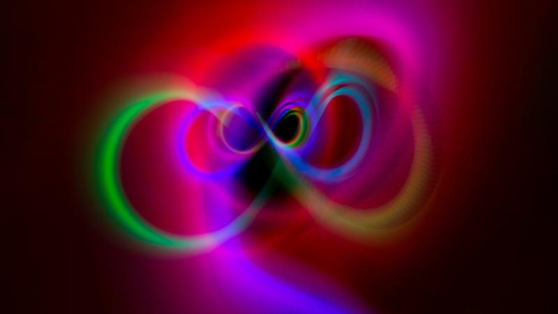 Rainbow Infinity Swirls