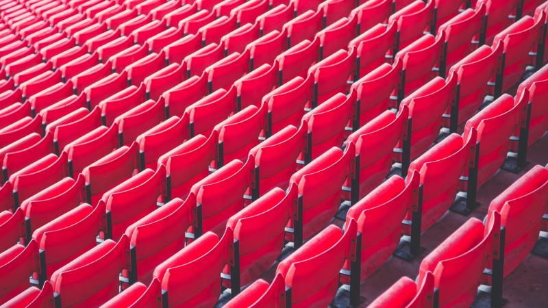 Red Chairs Pattern 5k