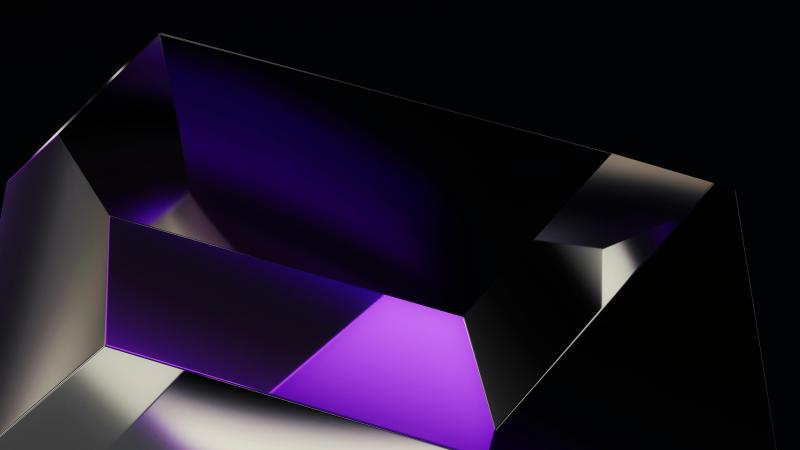 Shiny Purple Object 5k