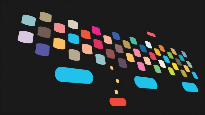 Space Buttons Minimal 4k