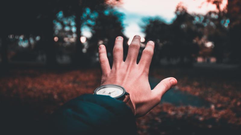 Stopping Hand