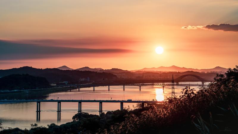 Town Bridge Morning