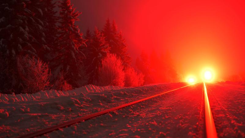 Train Lights Bright 5k