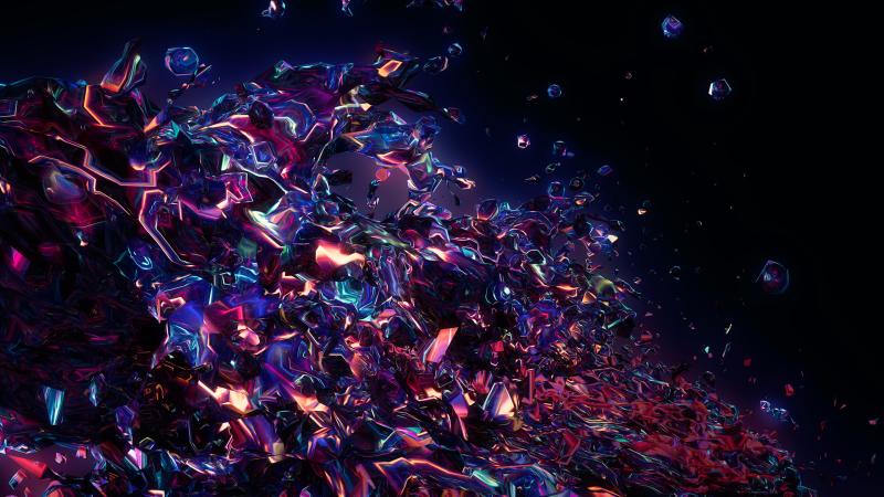 Vapor 3d Abstract