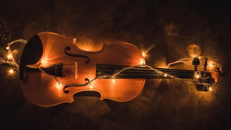 Violin Lighting Instrument