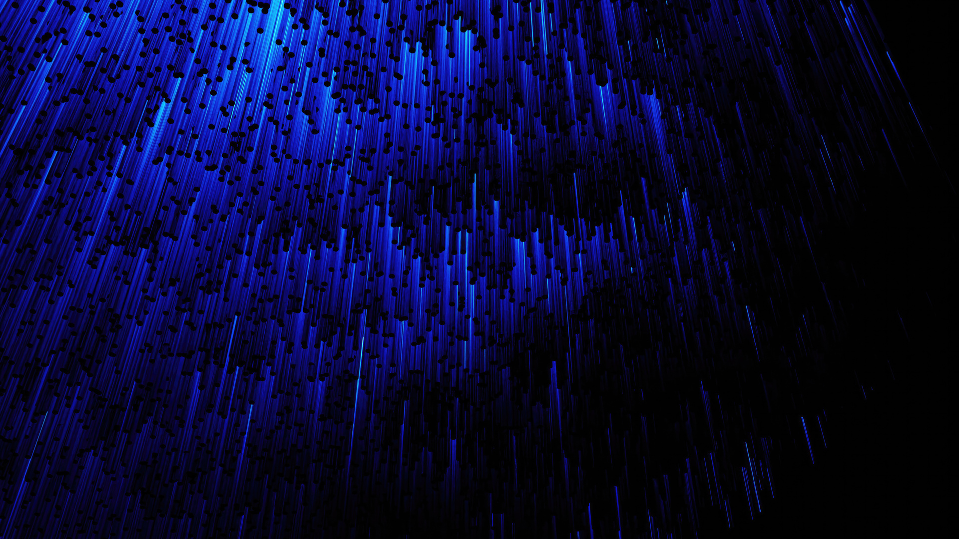 Dark Blue Abstract 5k