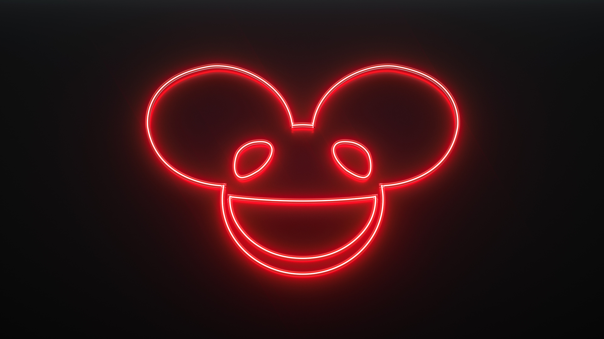 Deadmau5 Neon Logo 4k
