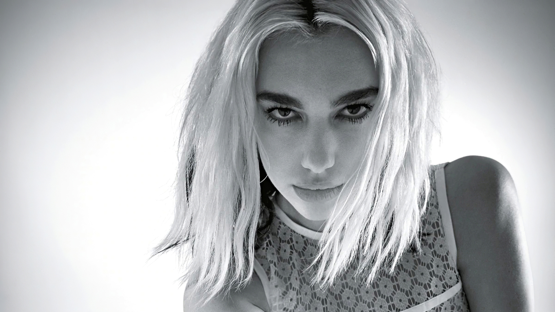 Dua Lipa Vogue Australia Monochrome