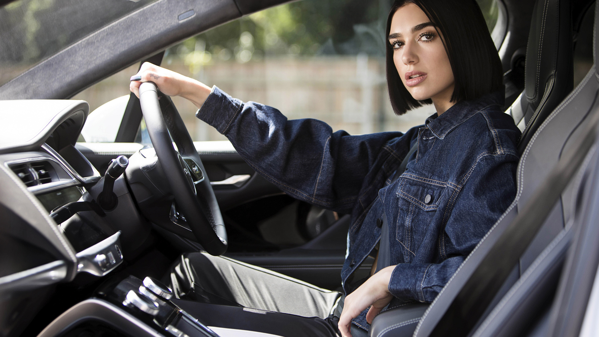 Dua Lipa X Jaguar Photoshoot 2018