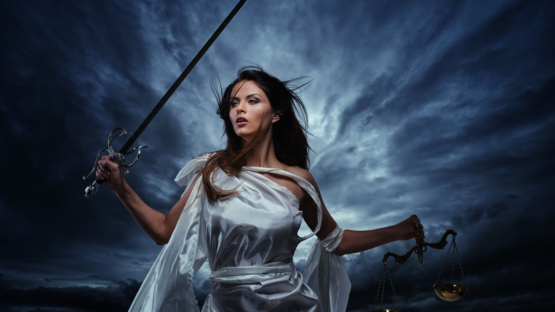 Fantasy Girl With Sword 8k