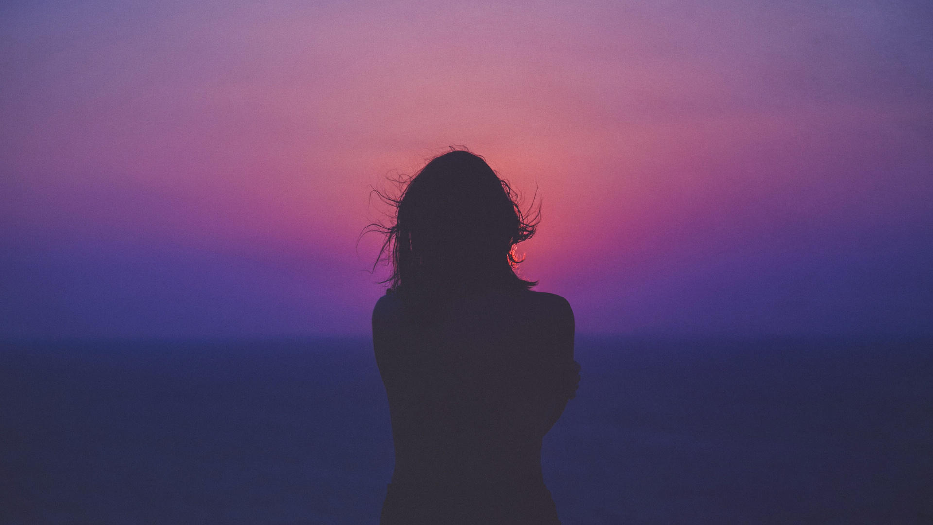 Lost In The Sunset Silhouette