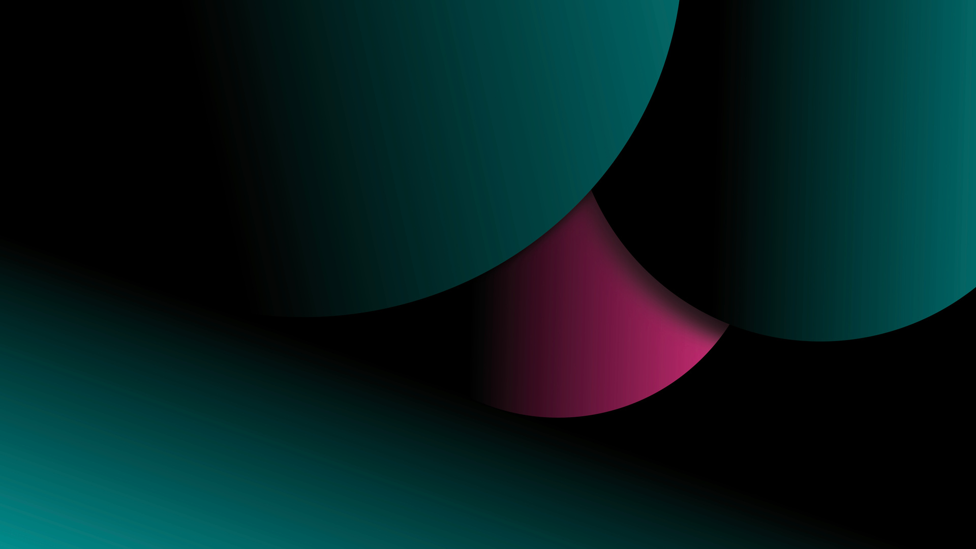 Maroon Curved Shape Abstract