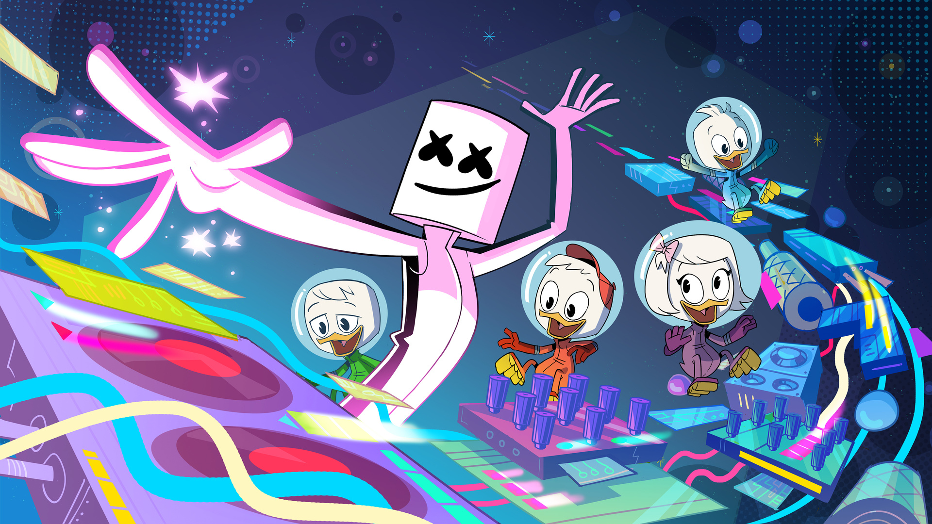 Marshmello Ducktales 4k