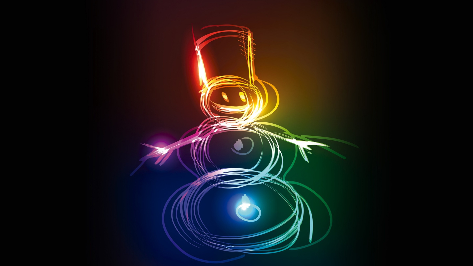 Neon Snowman Creative