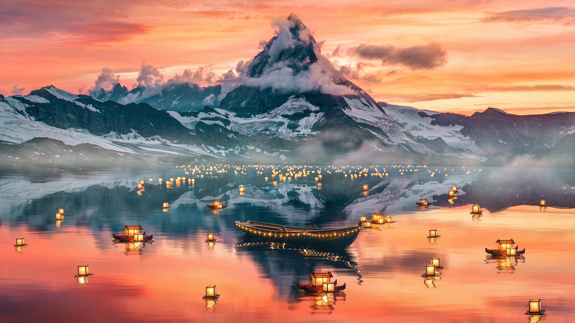 Row Into The Lights 4k