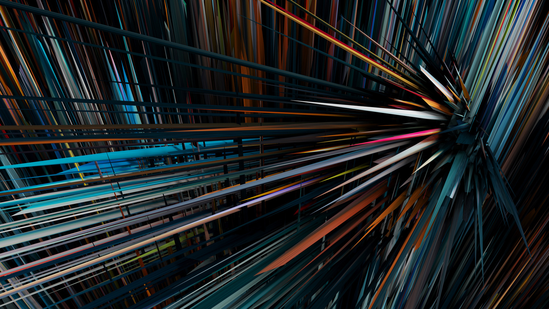 Sharp 3d Comet Digital Art Abstract