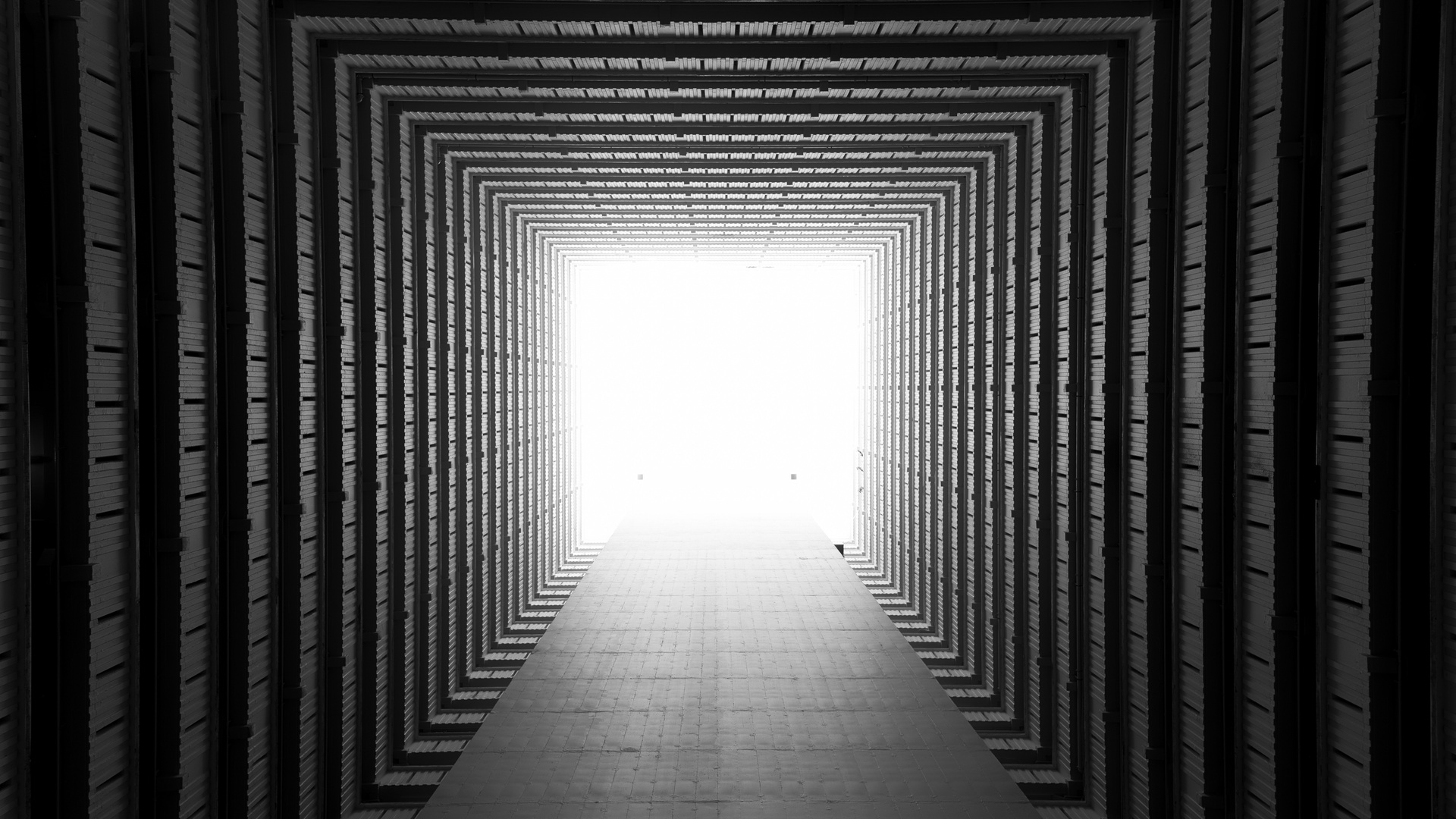 Sky Building Architecture Light 8k