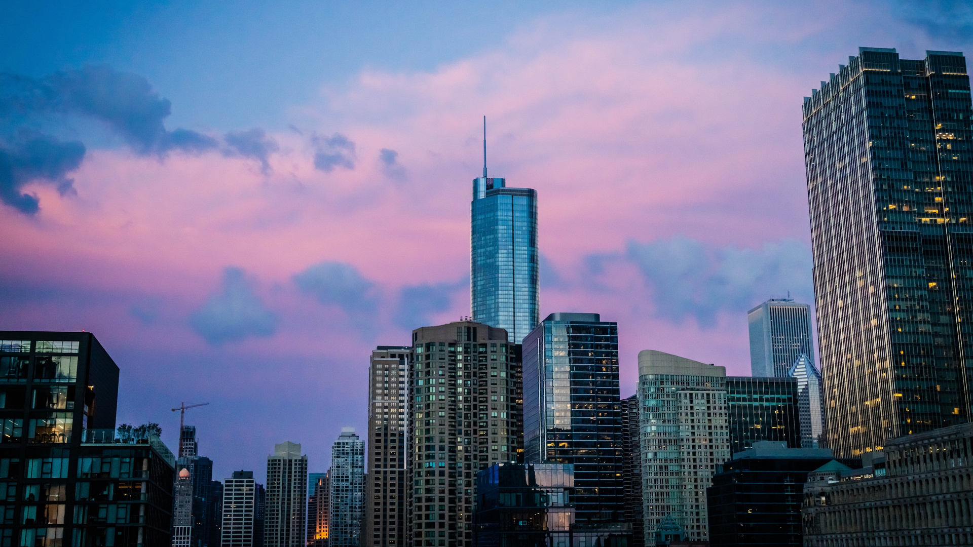 Skyscraper City Buildings 4k