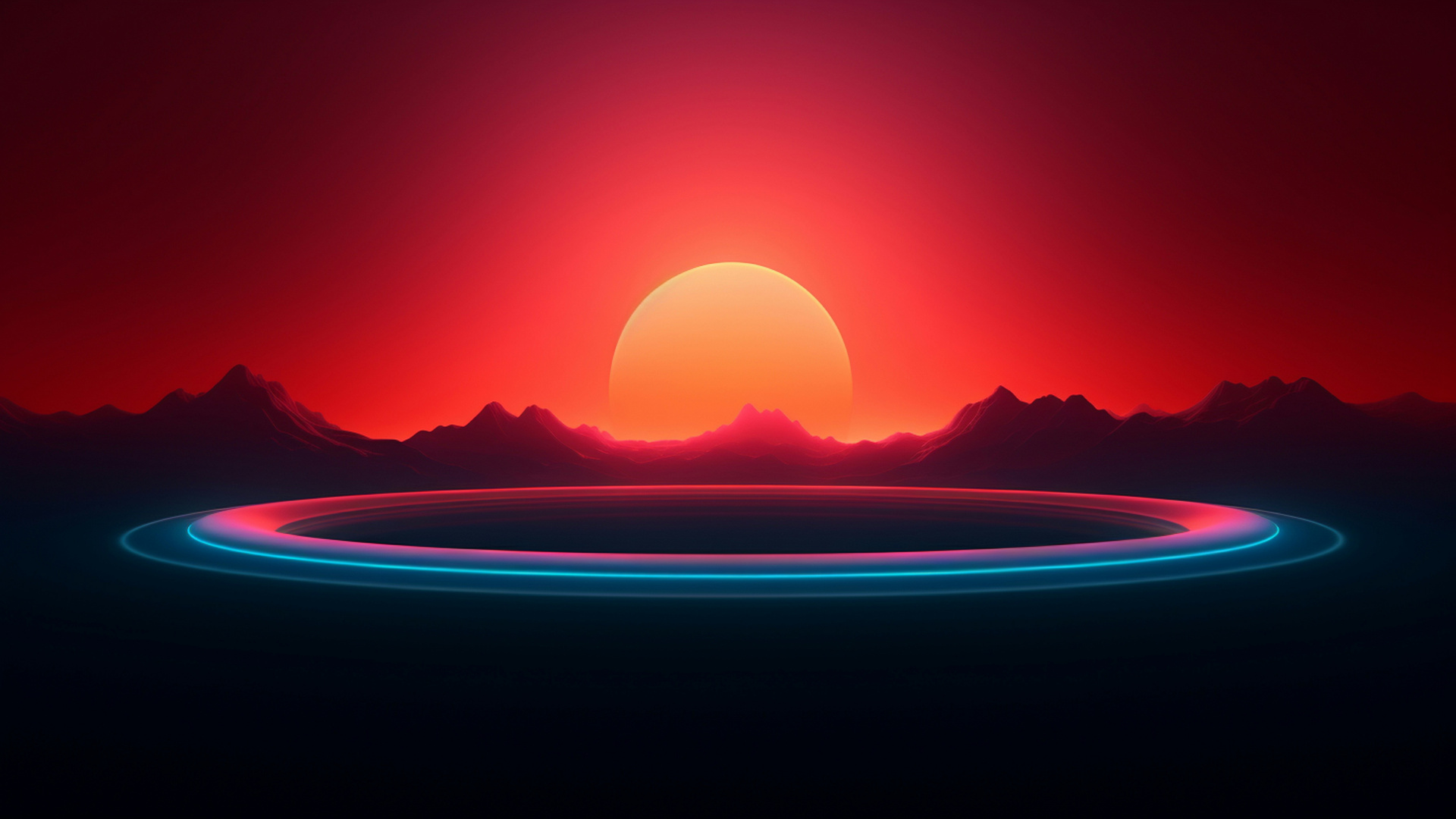 Synthwave Horizon Enter The Void