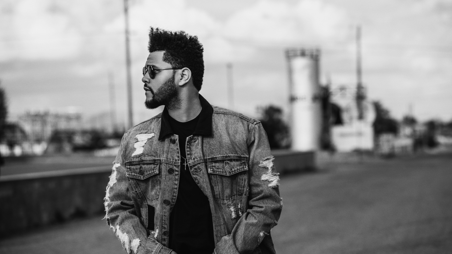 The Weeknd Monochrome 8k