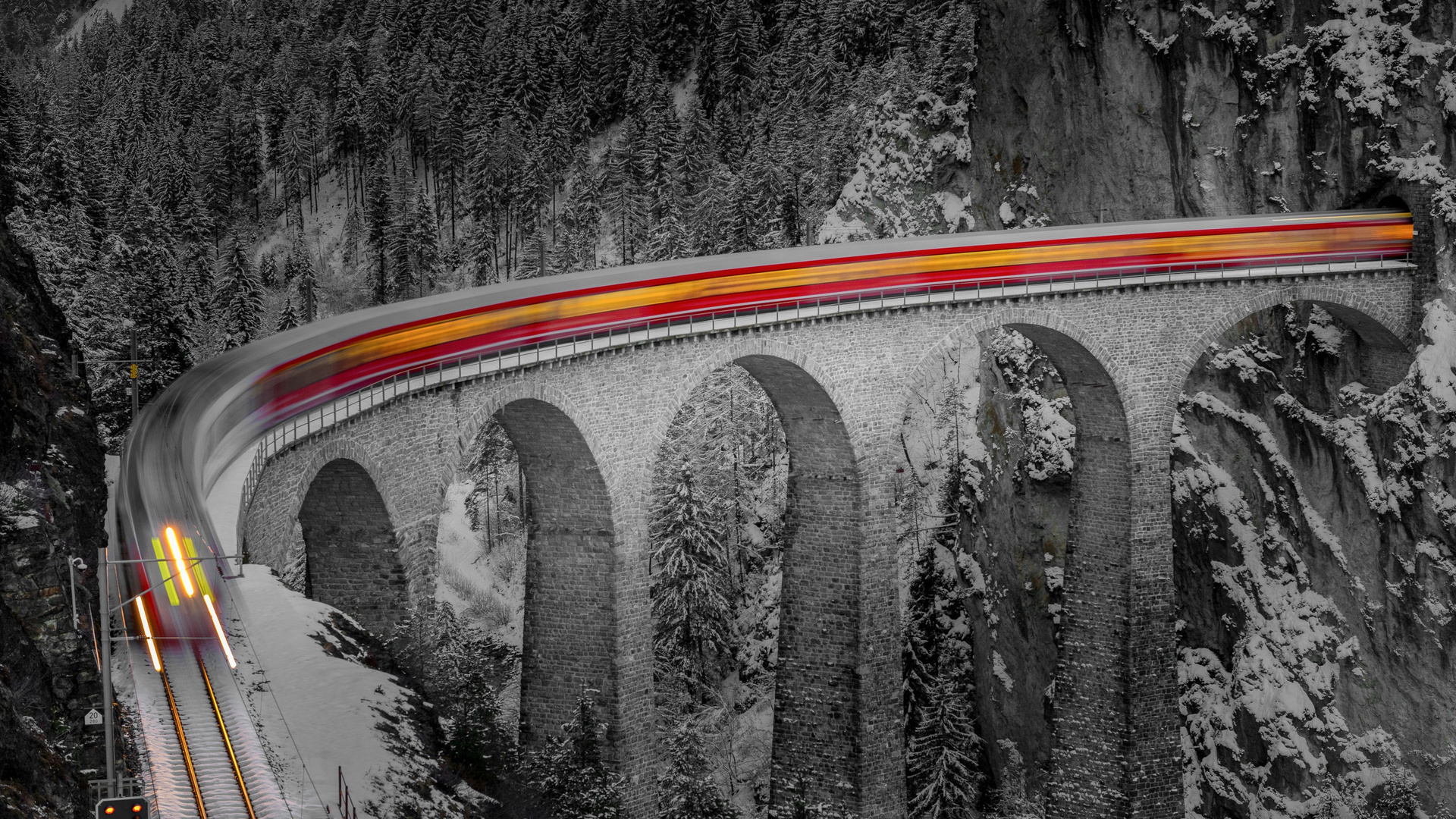 Train Time Lapse