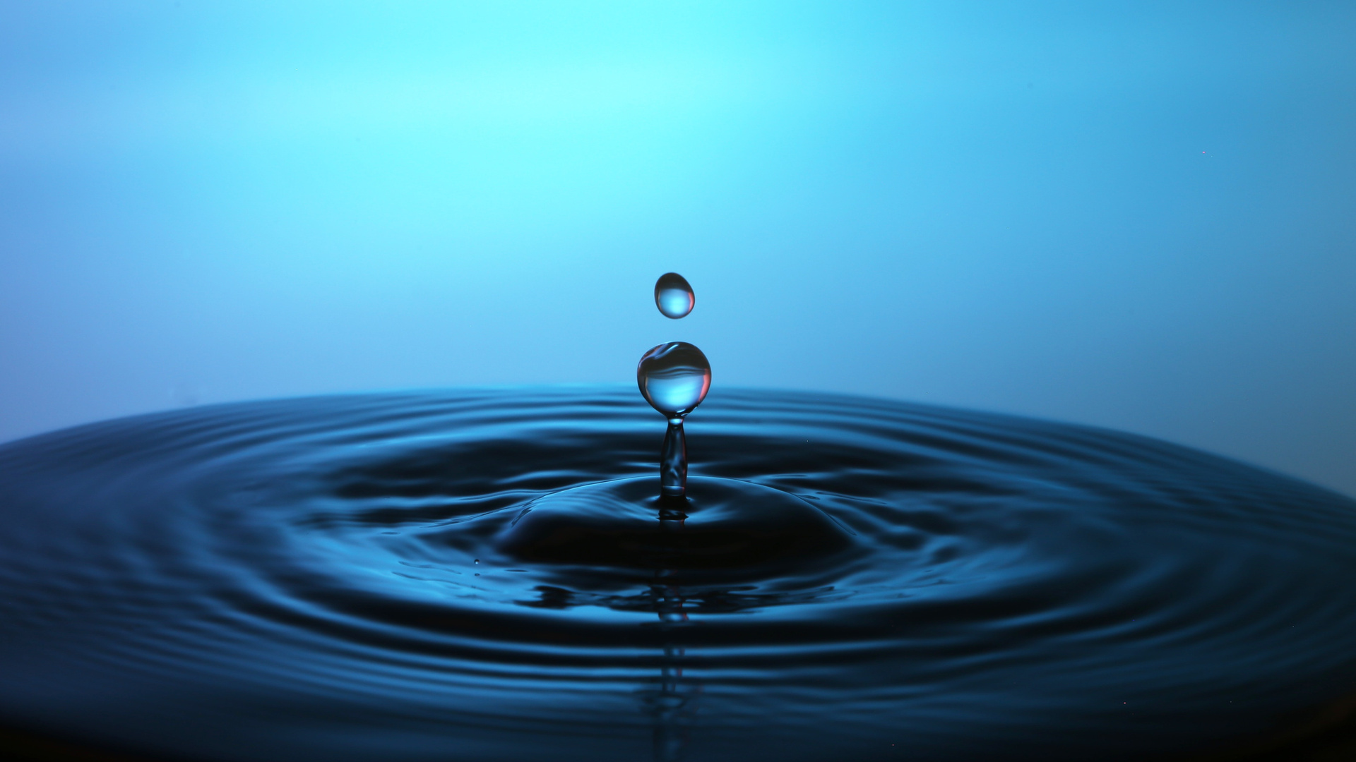 Water Drop Closeup Macro 4k