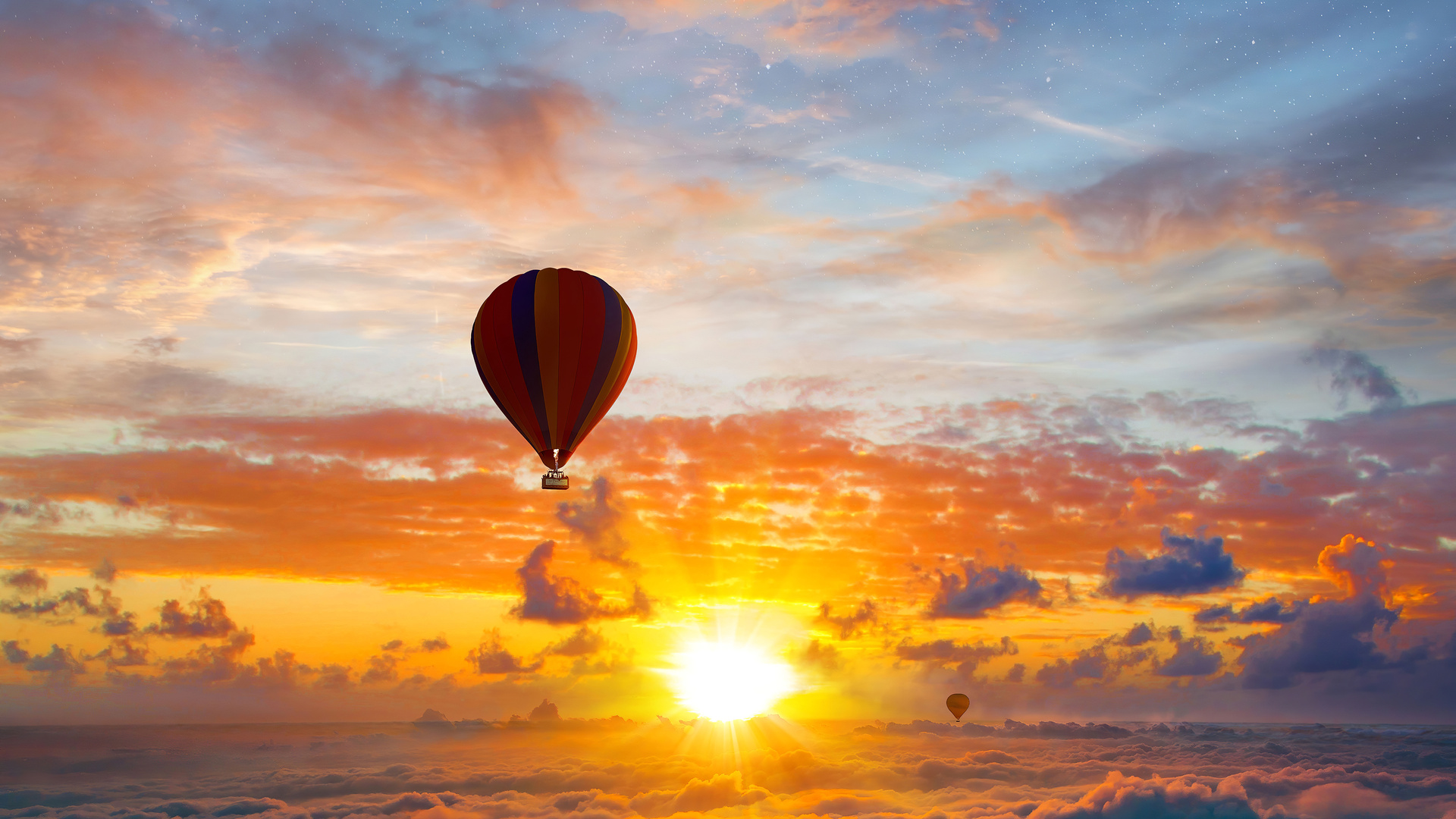 Air Balloons Cloudland 4k