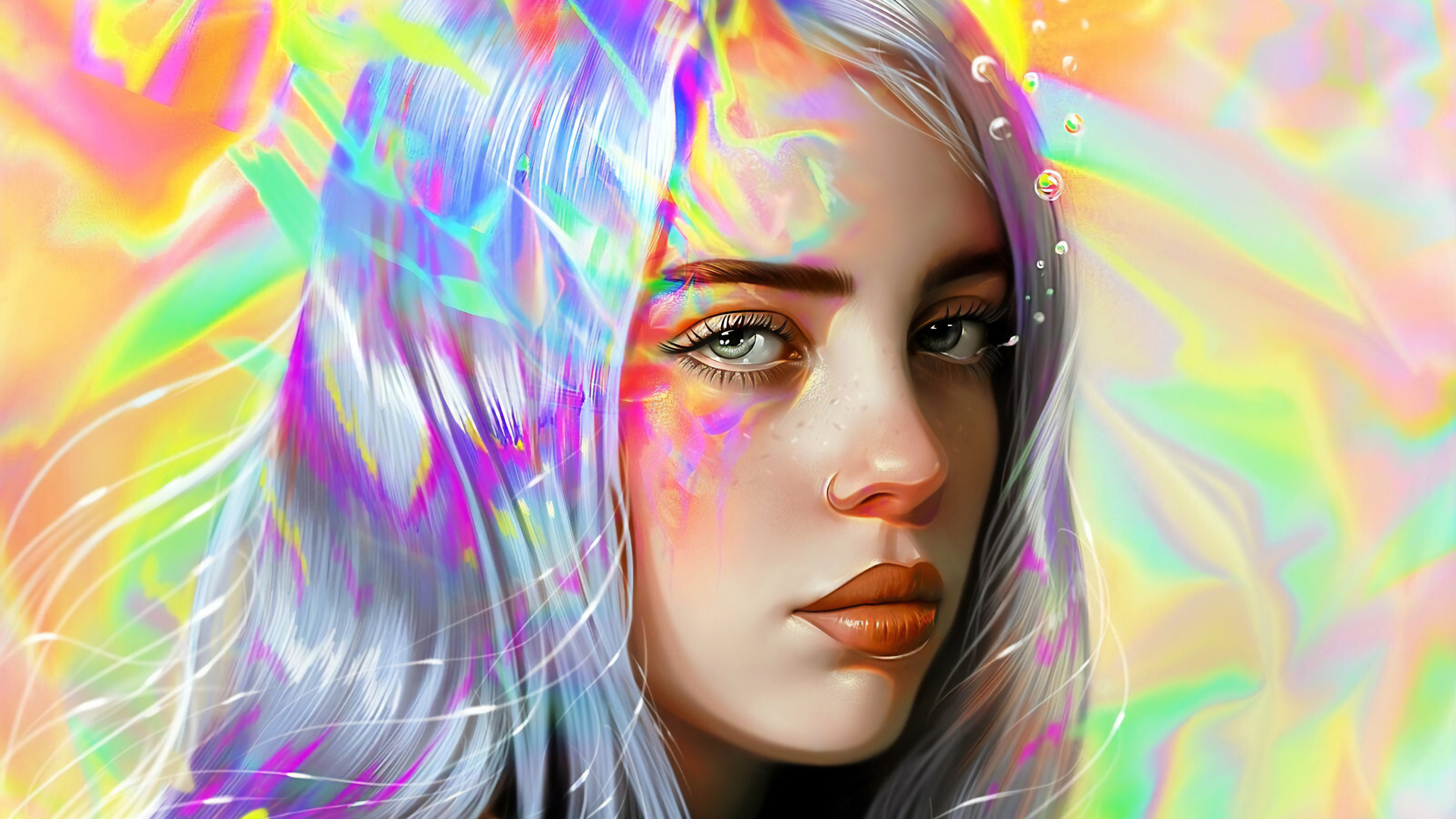 Billie Eilish Art 5k