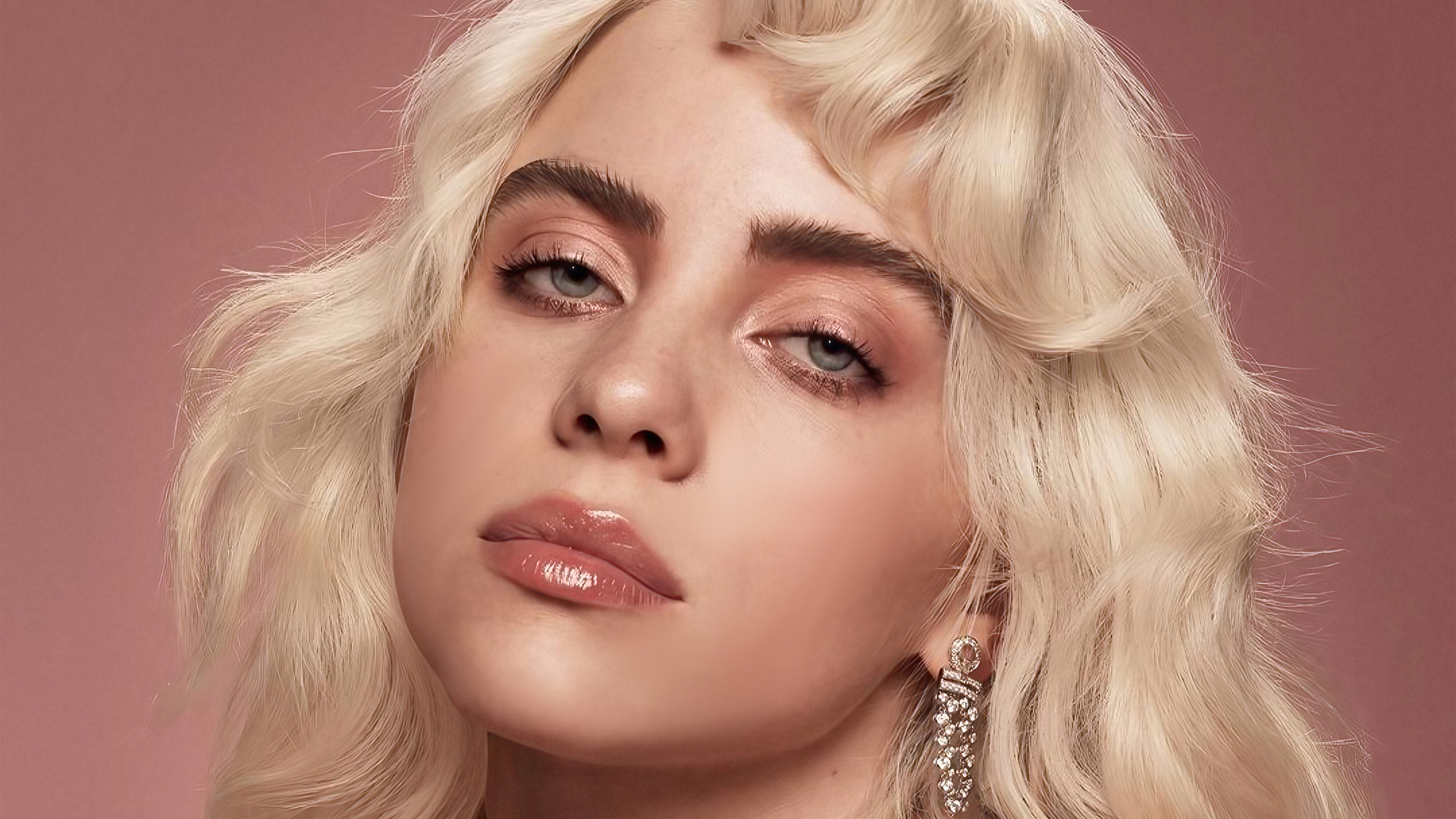 Billie Eilish Vogue Uk 2021 4k