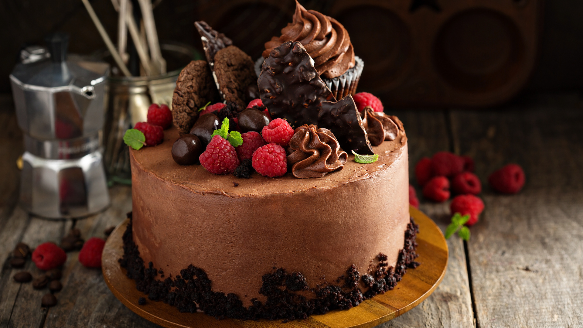 Chocolate Raspberry Cake 5k