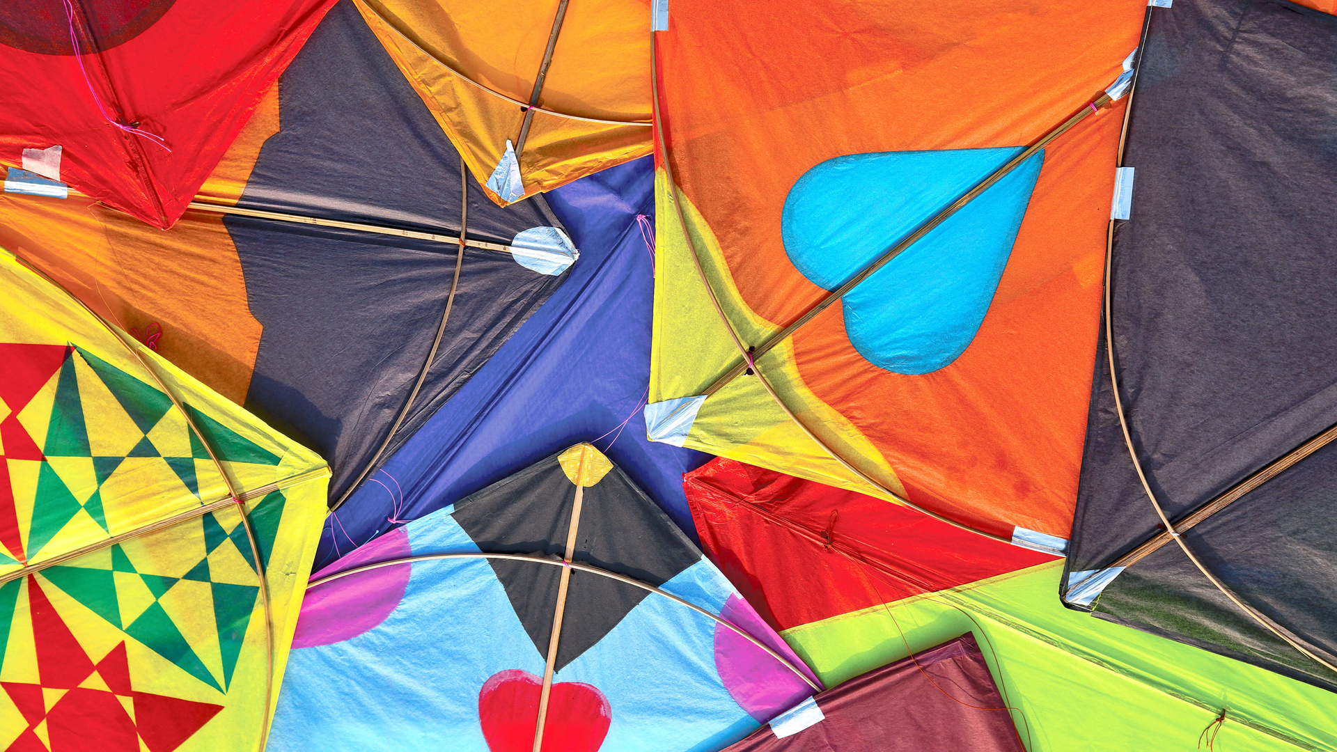 Colourful Kites