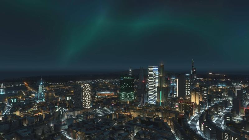 4K Skyline Citylines