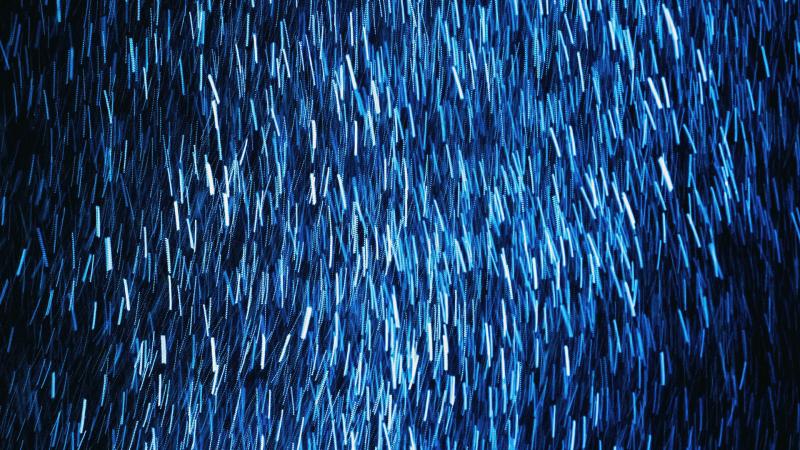 Blue Water Droplets 5k