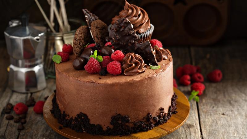 Chocolate Raspberry Cake 5k