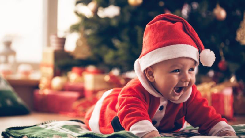 Christmas Baby Santa Outfit