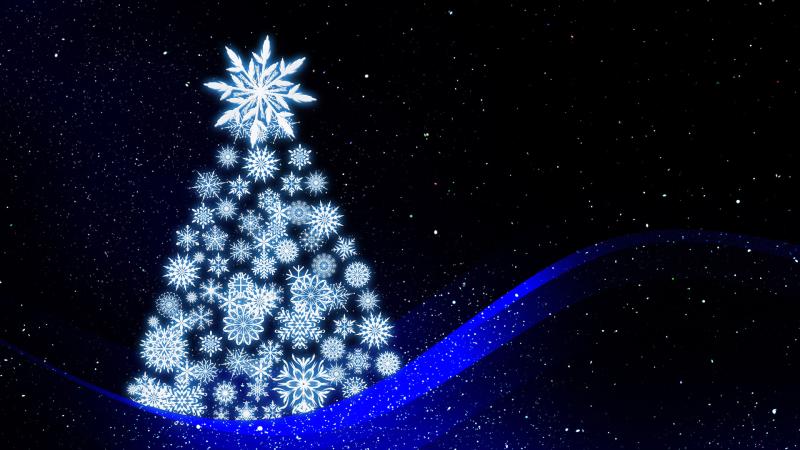 Christmas Tree Lights Illustrations