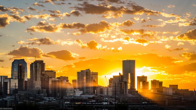 City Morning Sunrise 5k