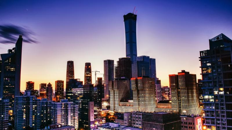Cityscape Tower Buildings 5k