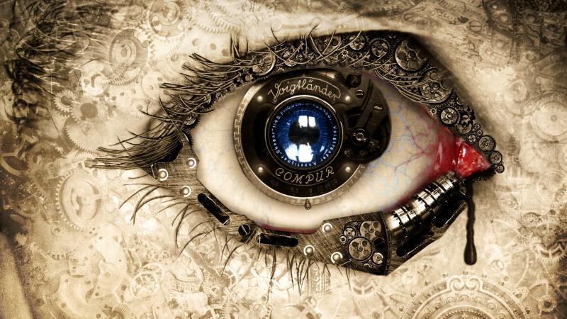 Clock Eye HD Wallpaper - Free 4K Download
