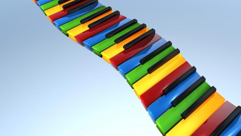 Colorful Piano