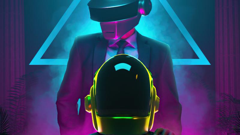 Daft Punk Fanart 4k