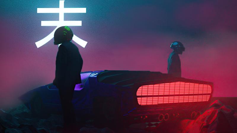 Daft Punk Scifi