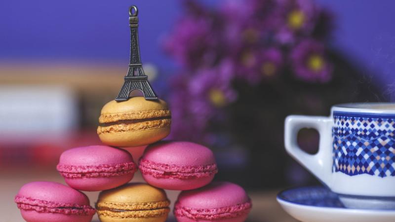Eiffel Tower Cookies Art