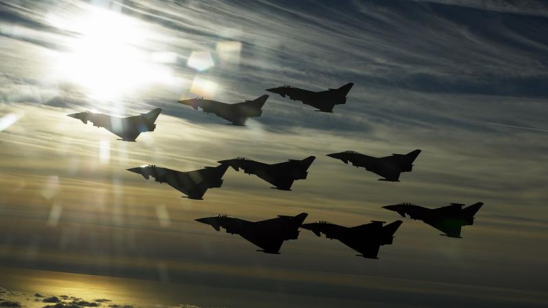 EuroFighter Typhoon Flight 4k