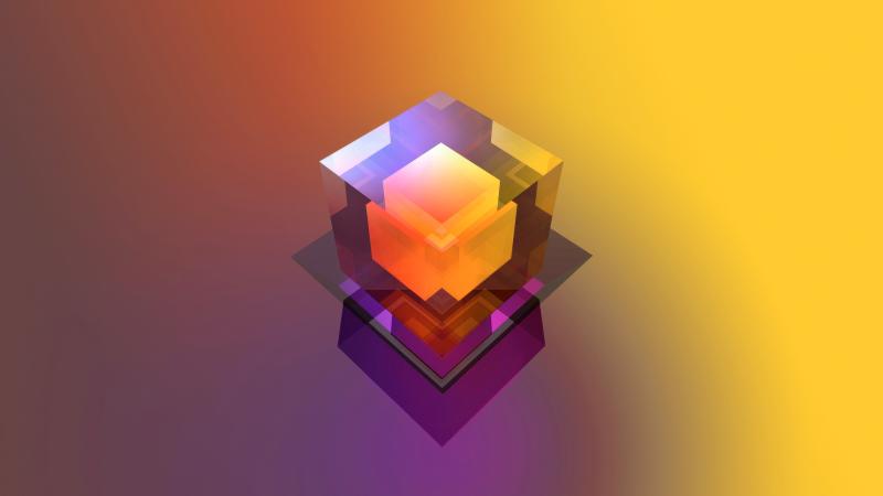 Geometric 3d Abstract 4k
