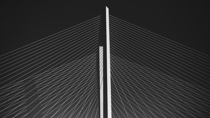 Golden Gate Bridge Minimalist 5k