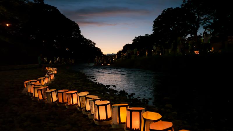 Japan Light Lantern 4k