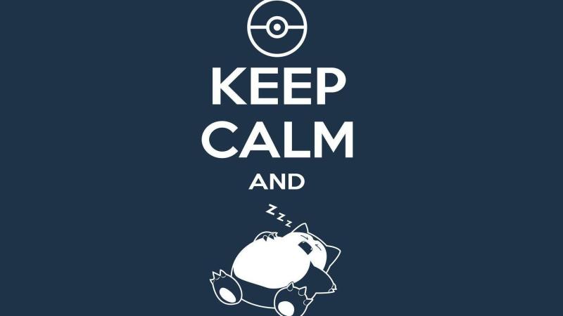 Keep Calm and Sleep