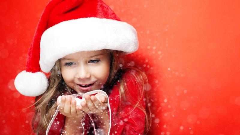 Little Santa Girl Christmas
