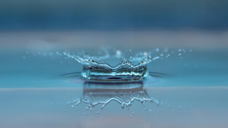 Macro Drop Of Water